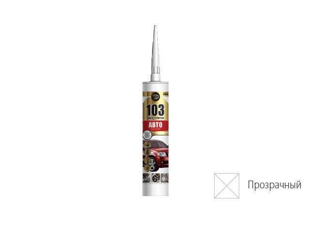 клей-герметик point "103 авто", прозрачный, 290мл от BTSprom.by