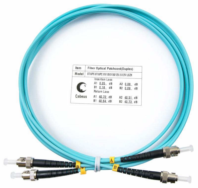 шнур оптический fop-50-st-st-2m duplex st-st 50/125мм om3 2м lszh cabeus 7368c от BTSprom.by