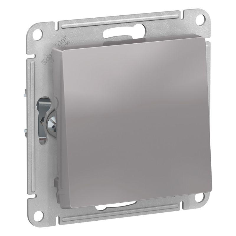 переключатель проходной 1-кл. сп atlasdesign 10а ip20 (сх. 6) 10ax механизм алюм. se atn000361 от BTSprom.by