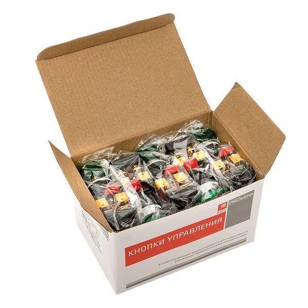  Кнопка "Грибок" AELA-22 NO+NC 220В с подсветкой зел. PROxima EKF pbn-aela-1g-220 фото в каталоге от BTSprom.by