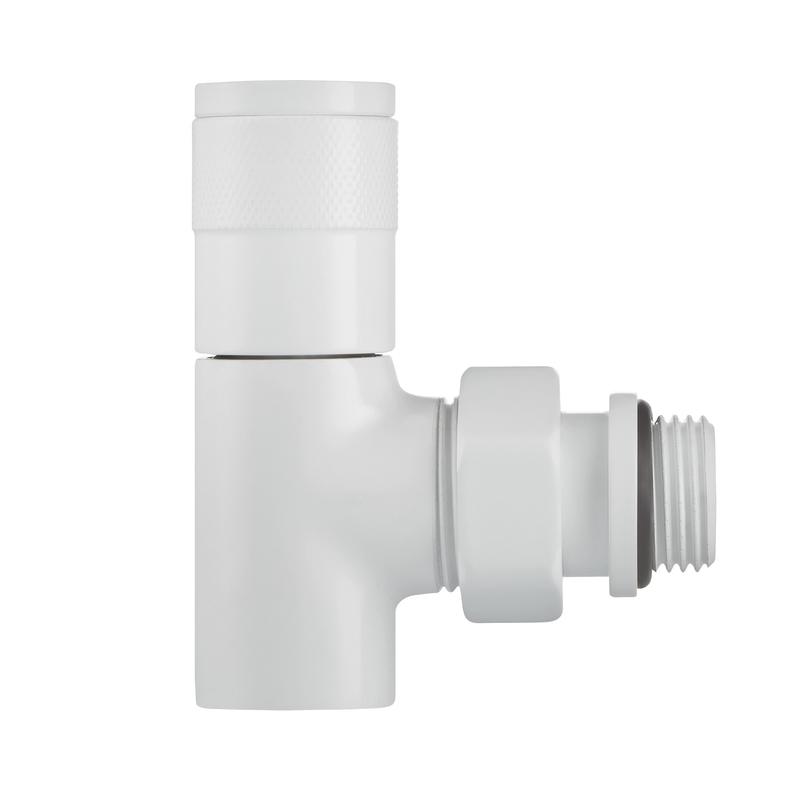  Набор дизайн-вентилей PIANO угловой 1/2дюйм бел. Royal Thermo НС-1422581 фото в каталоге от BTSprom.by