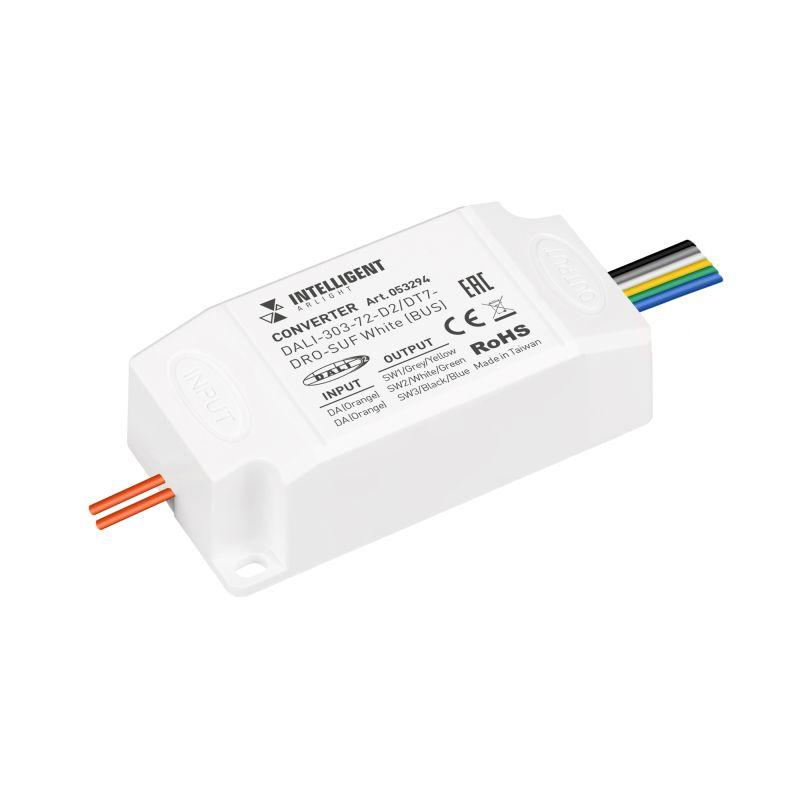 конвертер dali-303-72-d2/dt7-dro-suf white bus пластик intelligent arlight 053294 от BTSprom.by