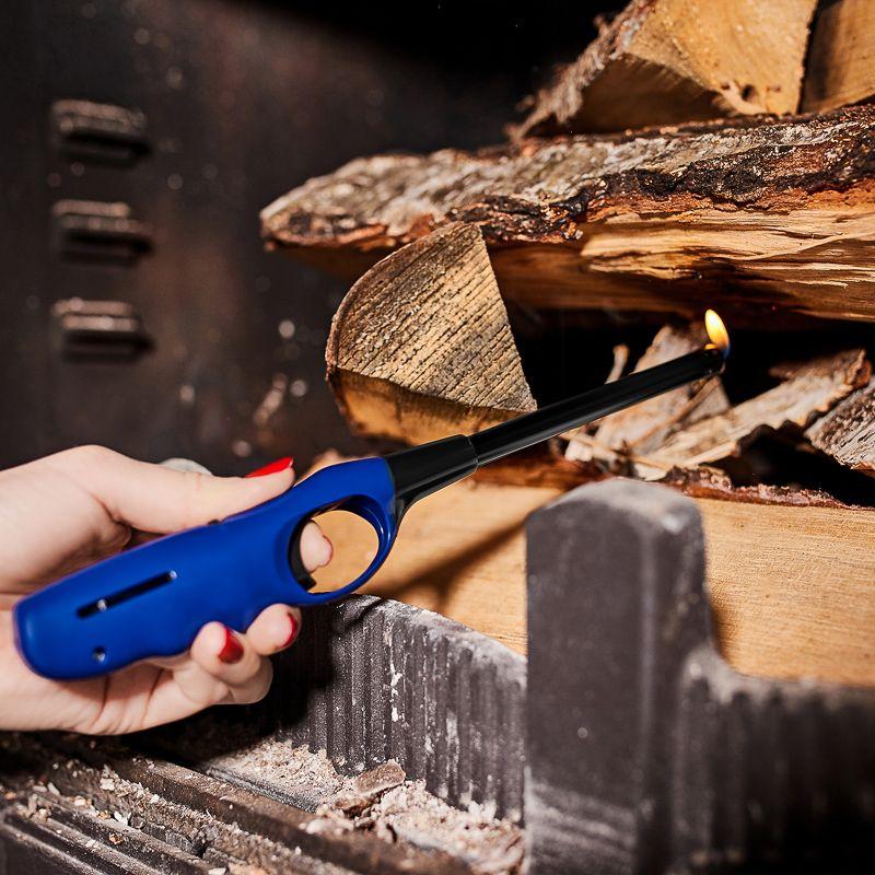  Пьезозажигалка газовая СК-302L бытовая с классическим пламенем многоразовая син. СОКОЛ 61-0960 фото в каталоге от BTSprom.by