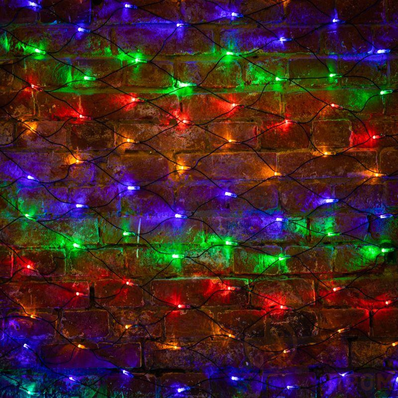 Гирлянда светодиодная "Сеть" 2х1.5м 288LED мультиколор 24Вт 220-240В IP65 провод ПВХ черн. Neon-Night 215-029 фото в каталоге от BTSprom.by  Гирлянда светодиодная "Сеть" 2х1.5м 288LED мультиколор 24Вт 220-240В IP65 провод ПВХ черн. Neon-Night 215-029 фото в каталоге от BTSprom.by