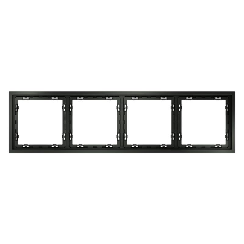 рамка 4-м s70 пластик. титан voltum vls100406 от BTSprom.by