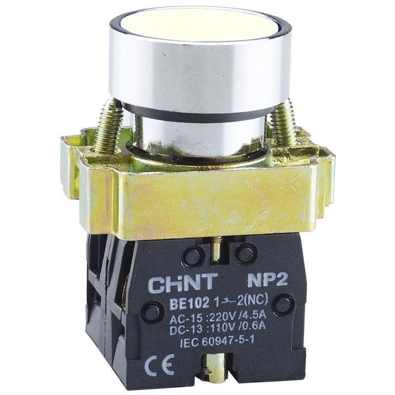 кнопка управления np2-ba11 без подсветки 1но ip40 (r) бел. chint 573954 от BTSprom.by