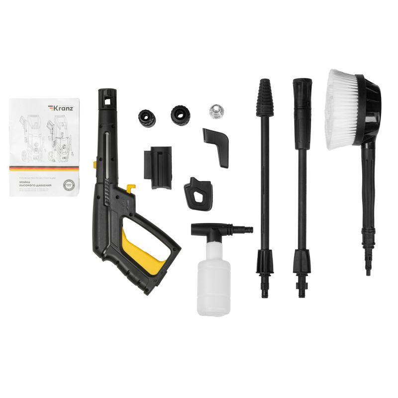  Мойка высокого давления KR-171 2200Вт 450л/ч 170 Бар Kranz KR-16-1269 фото в каталоге от BTSprom.by