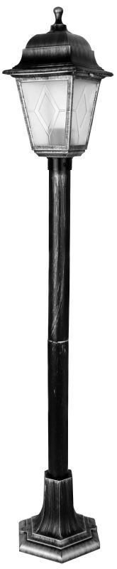 светильник столб садово-парковый pp6201 c42 нту 04-60-002 у1 "оскар 4" 1м 4-г пласт. + пласт. черн. серебро camelion 13859 от BTSprom.by