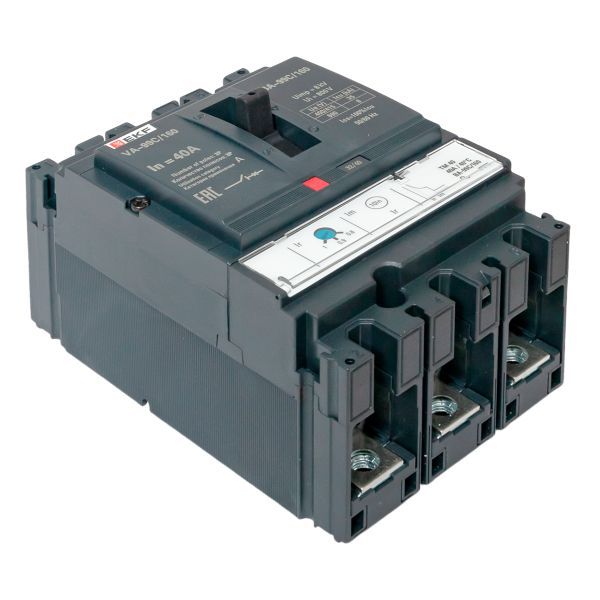  Выключатель автоматический 3п 160/40А 36кА ВА-99C Compact NS PROxima EKF mccb99C-160-40 фото в каталоге от BTSprom.by