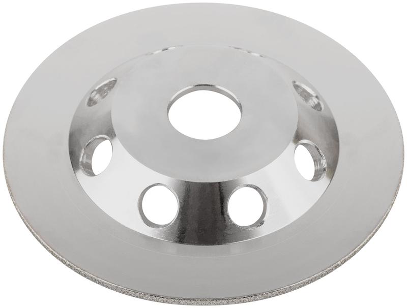  Диск шлифовальный алмазный сплошной по кафелю керамограниту стеклу посадочный диаметр 22.2мм 125мм FIT 39523 фото в каталоге от BTSprom.by