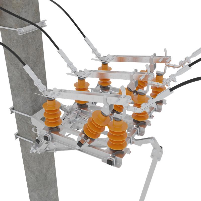  Разъединитель линейный рубящего типа РЛР-10/400 УХЛ1 с приводом и КМЧ ФОРТЕХ 00000014225 фото в каталоге от BTSprom.by
