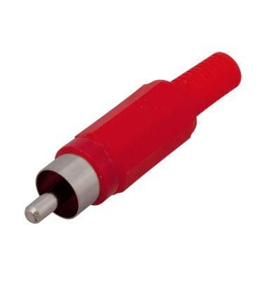 разъем штекер rca красн. пайка rexant 14-0403 от BTSprom.by