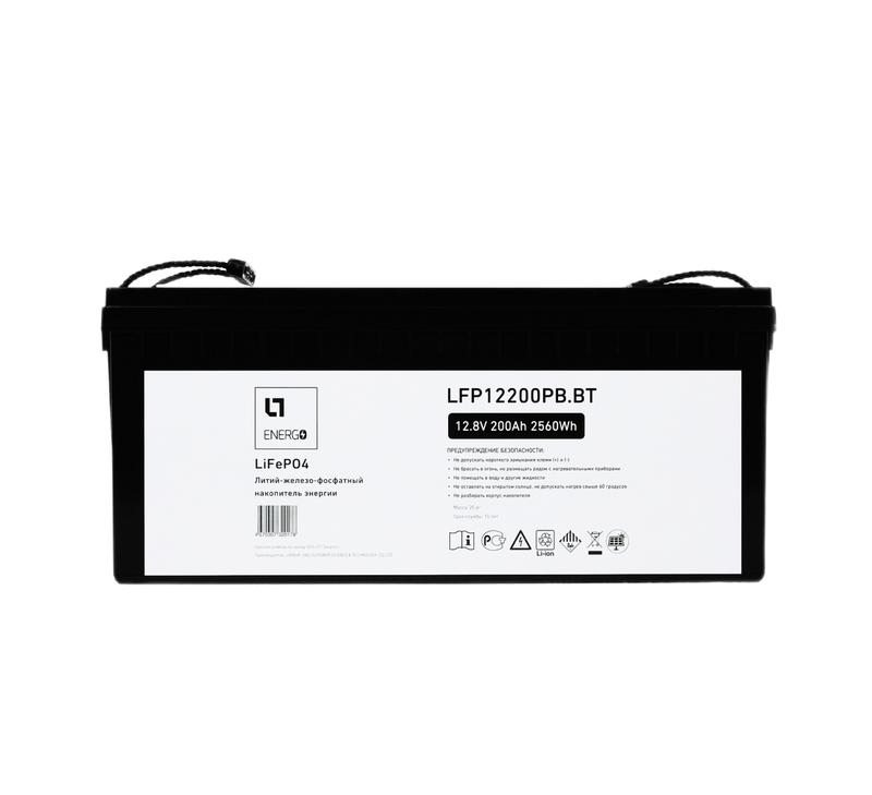 накопитель энергии lfp lte ess 12.8в/200а.ч/2.56квтч пл. корпус bluetooth lt energo lfp12200pb.bt от BTSprom.by