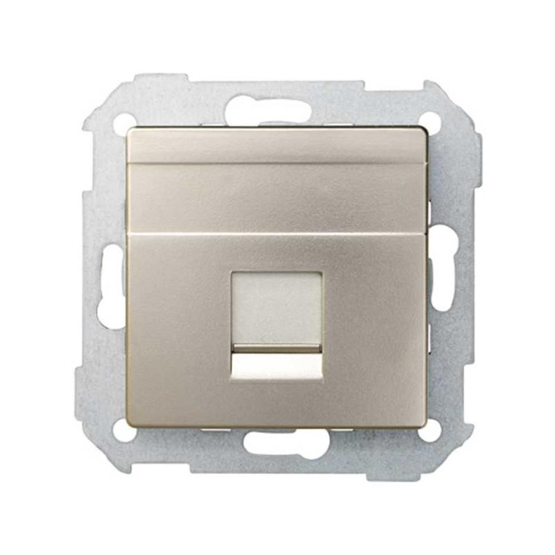 адаптер на 1 rj45 коннектор simon82 шампань 82005-34 от BTSprom.by