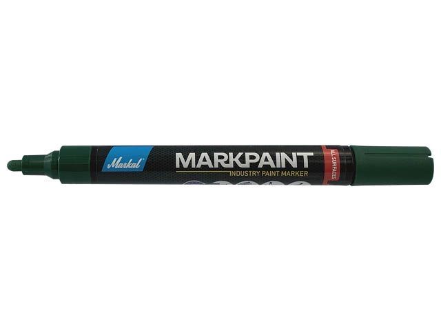маркер промышл. перманентный на основе жидк. краски markal markpaint зеленый (толщина линии 2 мм. цвет зеленый) 97525 от BTSprom.by