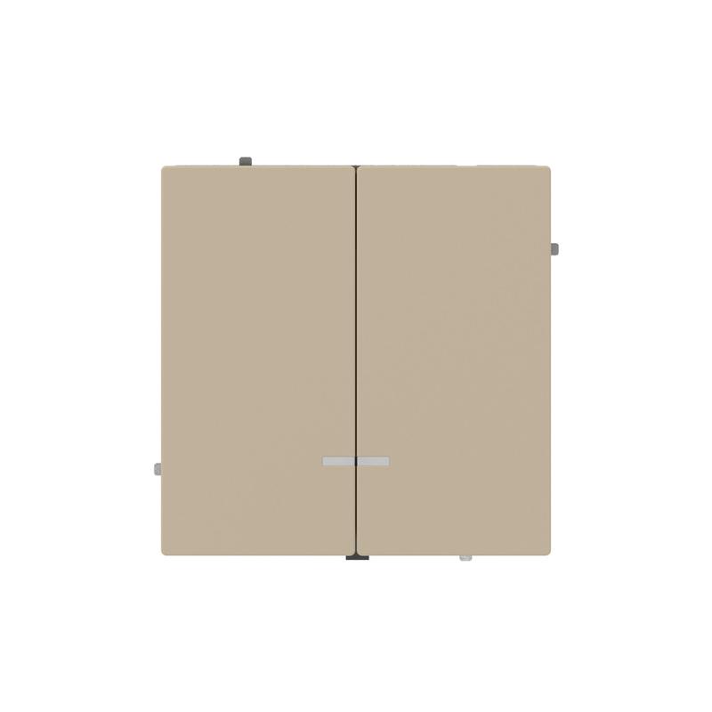 выключатель 2-кл. kant с подсветкой ванильн. марципан dkc 7015134 от BTSprom.by