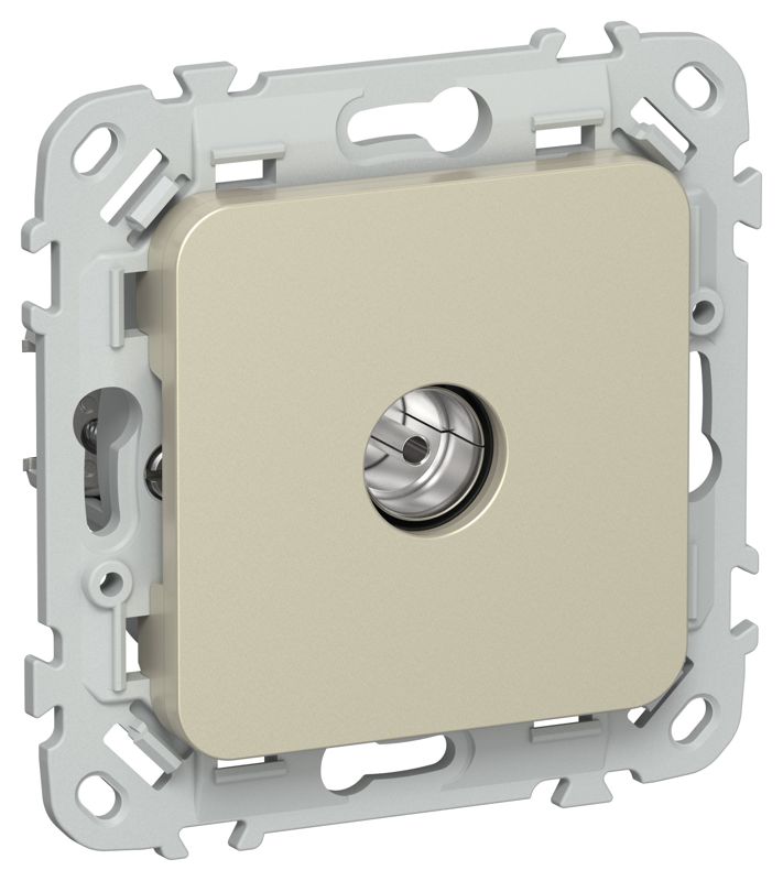 розетка телевизионная оконечная сп flite ртвф-1-1-1-флш тип f механизм шампань iek fi-a10-o-k37 от BTSprom.by