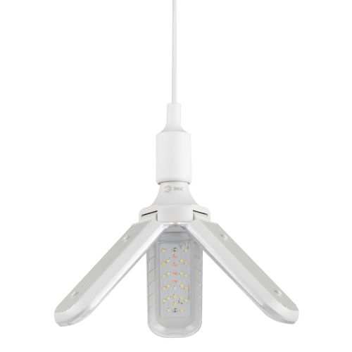 Лампа светодиодная GREEN LINE ФИТО-30W-PFR-E27-GR 30Вт E27 для растений 3-х лепестковая полного спектра Эра Б0064518 фото в каталоге от BTSprom.by