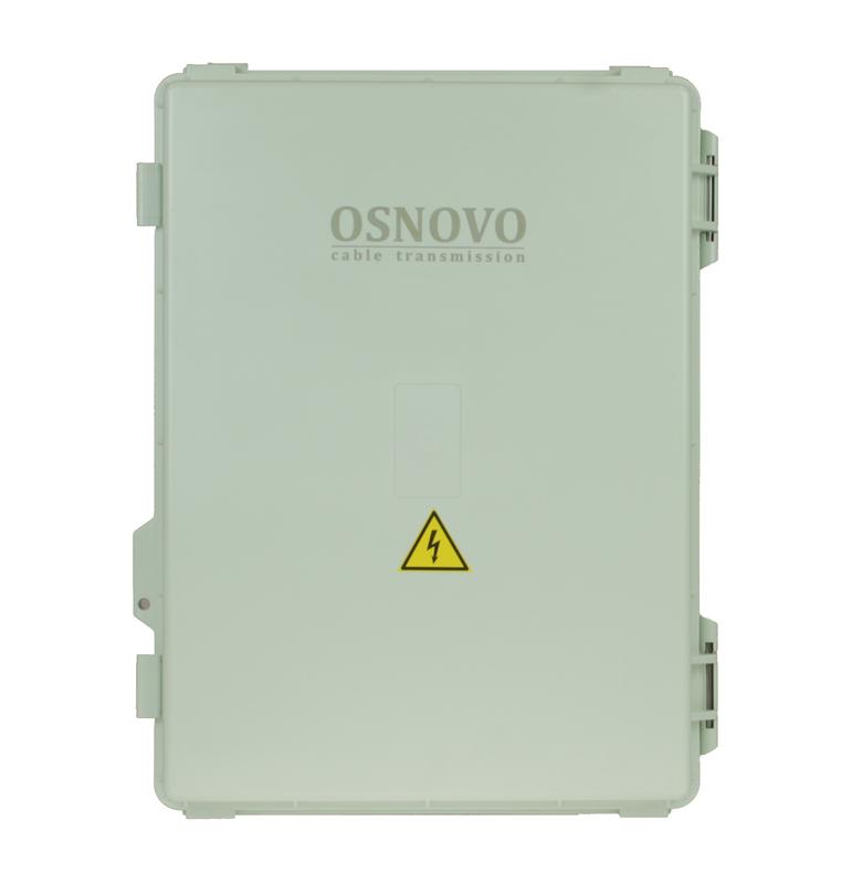 коммутатор уличный управляемый (l2) os-34tb1(sw-80402/il) с термостабил. и резерв. питанием на базе уличн. станции osnovo os-34tb1 osnovo 13994 от BTSprom.by
