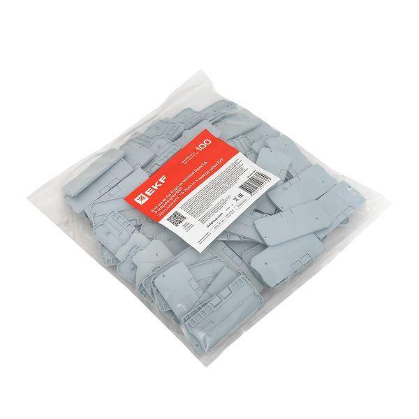  Заглушка для 1.5 Push-in 3 вывода сер. EKF EP-PIT-1.5-3 фото в каталоге от BTSprom.by