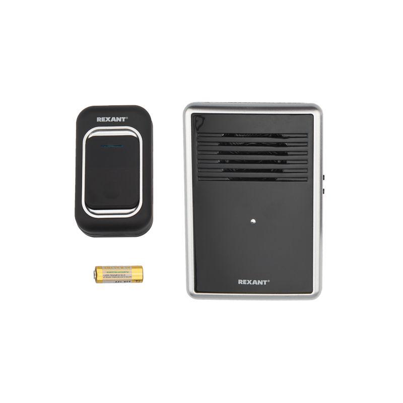  Звонок беспроводной с цифровым кодированием влагозащ. кнопкой IP44 и регулировкой громкости RX-30 Rexant 73-0015 фото в каталоге от BTSprom.by