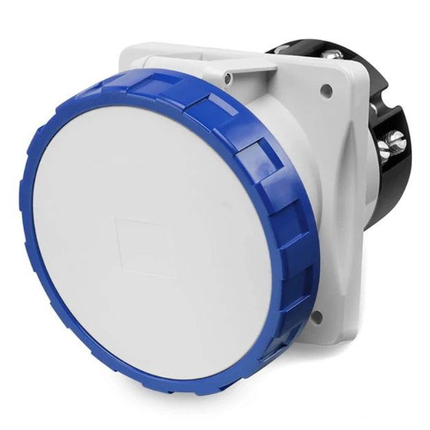 розетка панельная 63а 3п 2p+e 230в ip67 с наклоном dkc dis4156363s от BTSprom.by