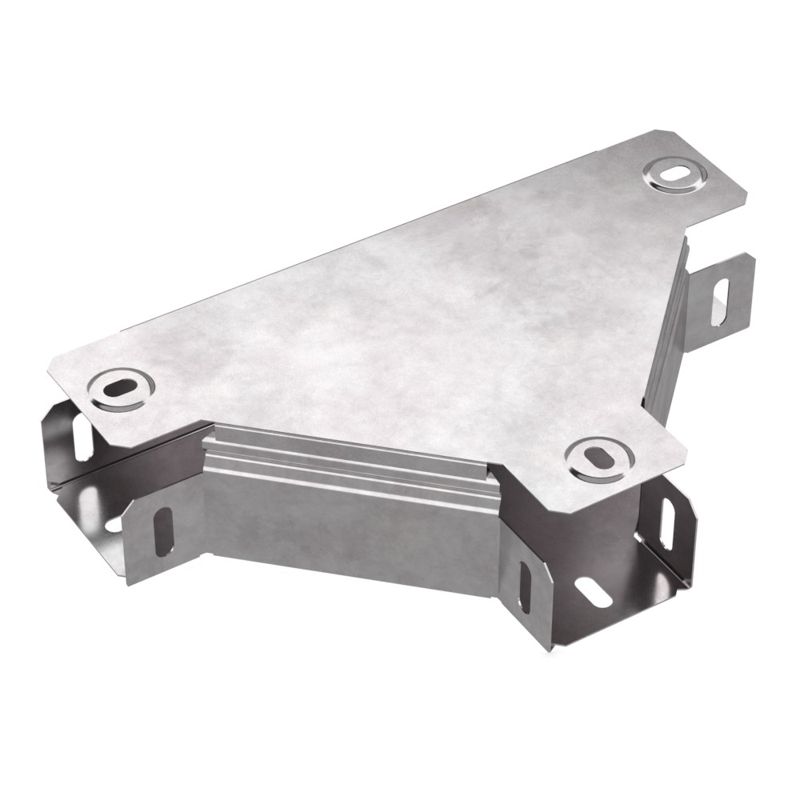 Ответвитель для лотка Т-образ. 50х50 с крышкой Стандарт Промрукав PR16.0566 от BTSprom.by