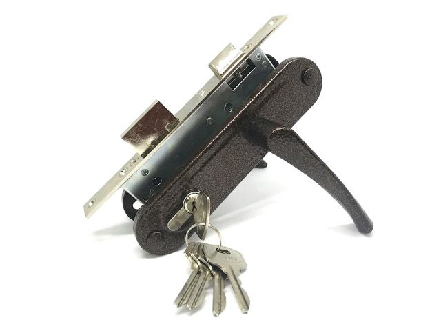 замок врезной зенит зв7-70.4 (медь) (зенит) 00-00007893 от BTSprom.by