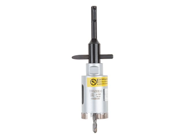 коронка алмазная d 45 мм железобетон laser hilberg hm245 от BTSprom.by