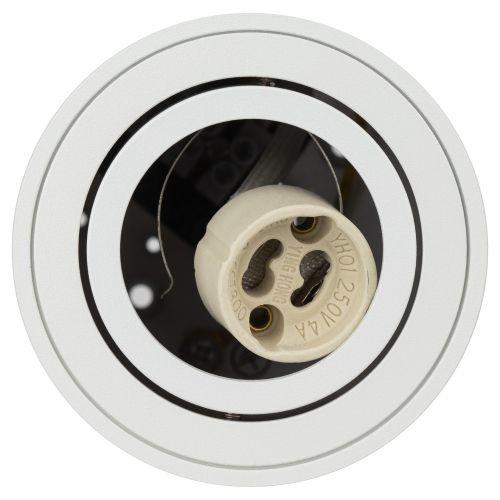  Светильник OL21 WH MR16/GU10 настен./потолочн. спот поворотн. бел. Эра Б0054392 фото в каталоге от BTSprom.by