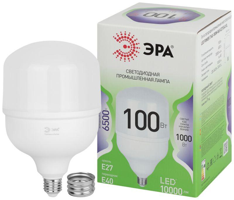 лампа светодиодная green line power t140-100w-865-e27/e40 gl 100вт колокол 6500к свет холод. e27/e40 эра б0067055 от BTSprom.by