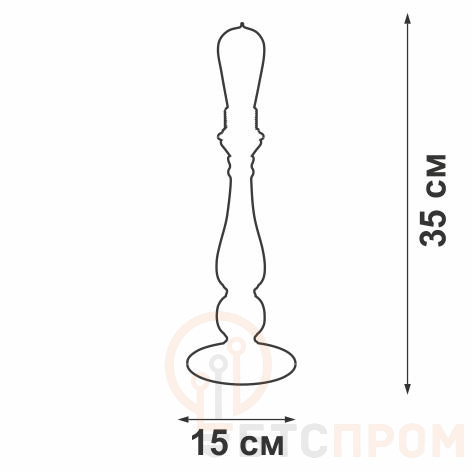 Светильник настольный 1хE27 макс. 60Вт Vitaluce V1660-8/1L фото в каталоге от BTSprom.by  Светильник настольный 1хE27 макс. 60Вт Vitaluce V1660-8/1L фото в каталоге от BTSprom.by