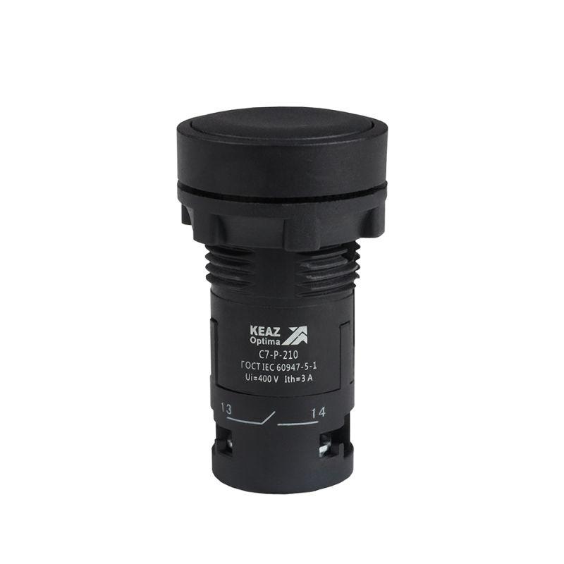 кнопка optisignal compact d22 с7-p-201 черн. 1нз xb7na22 кэаз 362025 от BTSprom.by