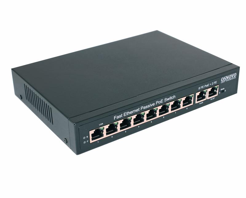 коммутатор passive poe sw-21000/a(120вт) fast ethernet на 10 портов osnovo 13429 от BTSprom.by