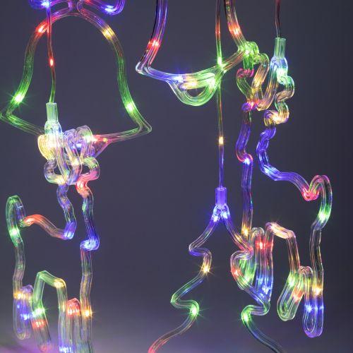  Гирлянда светодиодная "Занавес" "Новый год" 2.4х1.1м 171LED мультиколор IP2 220В 8 режимов дл. провода 3м Эра Б0055998 фото в каталоге от BTSprom.by