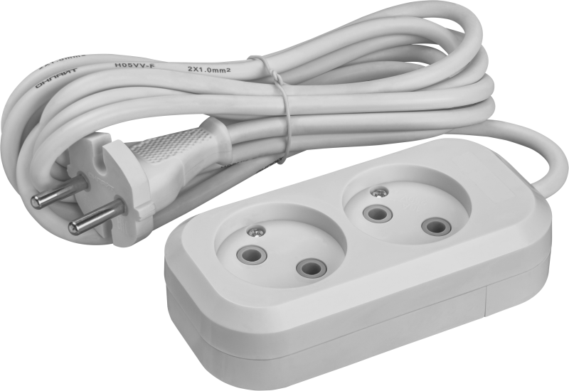 удлинитель 2х3м без заземл. 10а ip20 90504 ope-s-02-300-x-2х1 онлайт 90504 от BTSprom.by