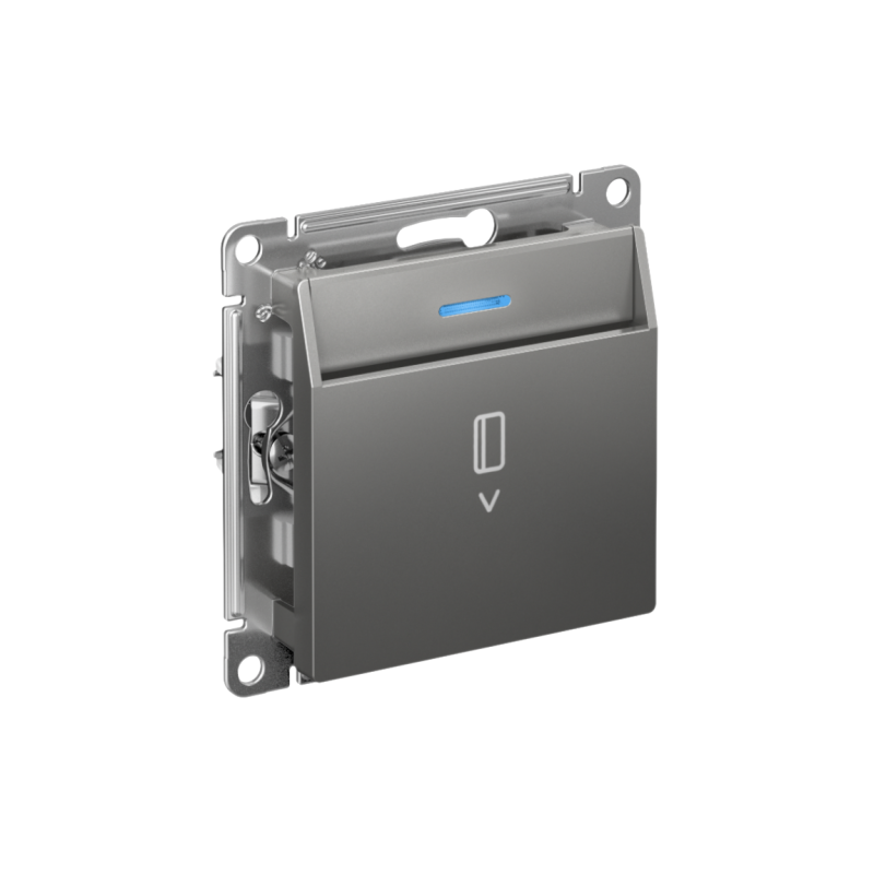 выключатель карточный сп atlasdesign 10а ip20 без задержки времени механизм сталь se atn000967 от BTSprom.by