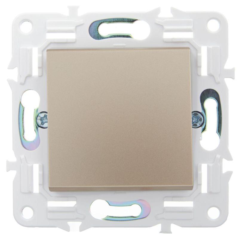  Выключатель 1-кл. SKANDY 10А SK-V01Sa песочн. IEK SK-V10-0-10-K98 фото в каталоге от BTSprom.by