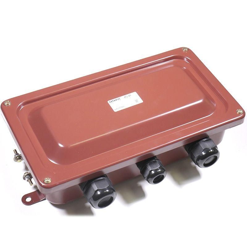коробка кс-20 у2 ip54 пластик. ввод гофроматик zeta30330 от BTSprom.by