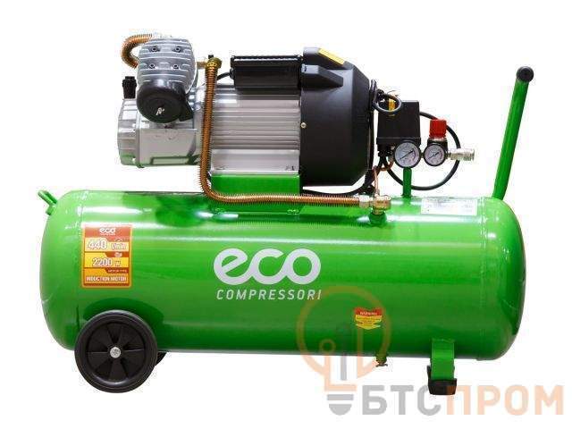  Компрессор ECO AE-705-3 коаксиальный (440 л/мин, 8 атм, коаксиальный, масляный, ресив. 70 л, 220 В, 2.20 кВт) фото в каталоге от BTSprom.by