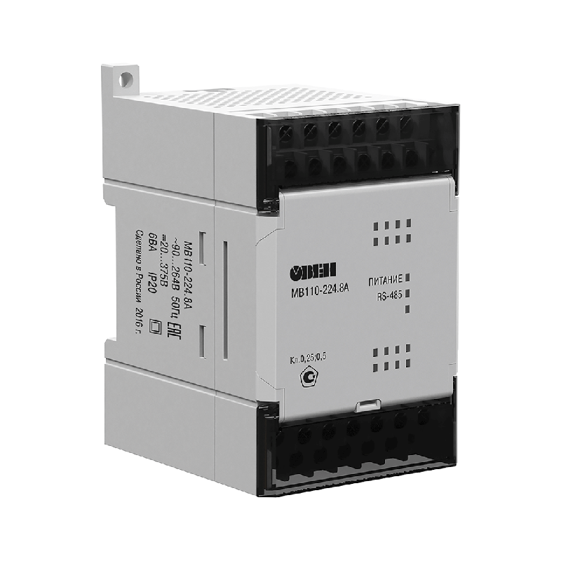 модуль аналогового ввода мв110-224.8а овен 49001 от BTSprom.by