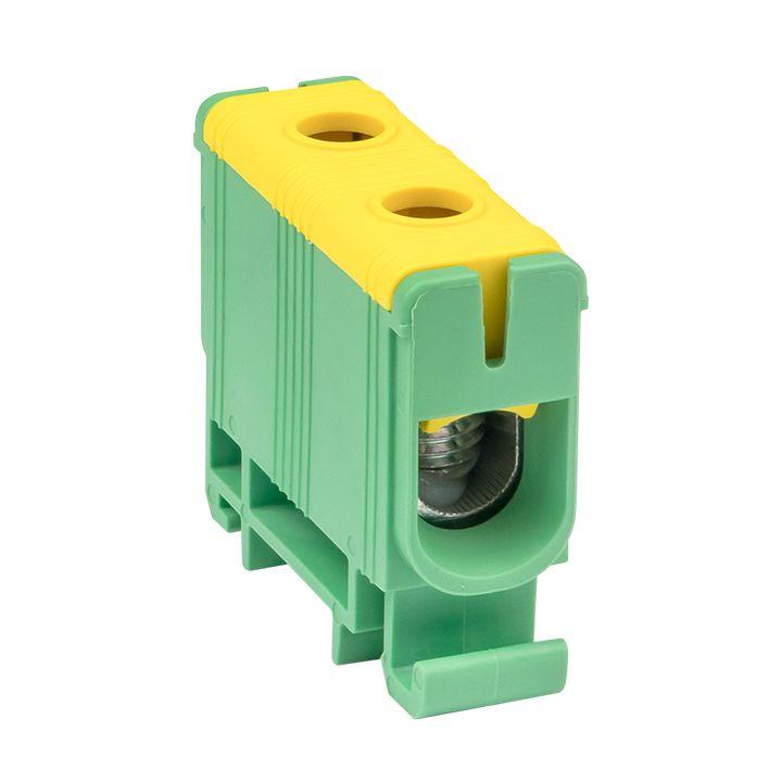 клемма силовая вводная ксв 16-50кв.мм желт./зел. ekf plc-kvs-16-50-y-green от BTSprom.by
