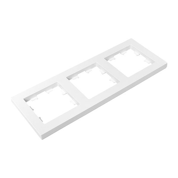  Рамка 3-м Эпика пластик бел. EKF UP1-FPW-03 фото в каталоге от BTSprom.by