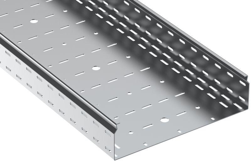 Лоток листовой перфорир. 100х400 L2000 сталь 2.0мм ESCA 7 IEK CLP10-100-400-200-2 от BTSprom.by