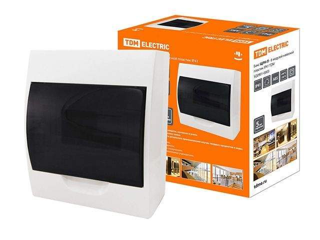 бокс щрн-п-8модулей навесной пластик ip41 tdm sq0901-0003 от BTSprom.by