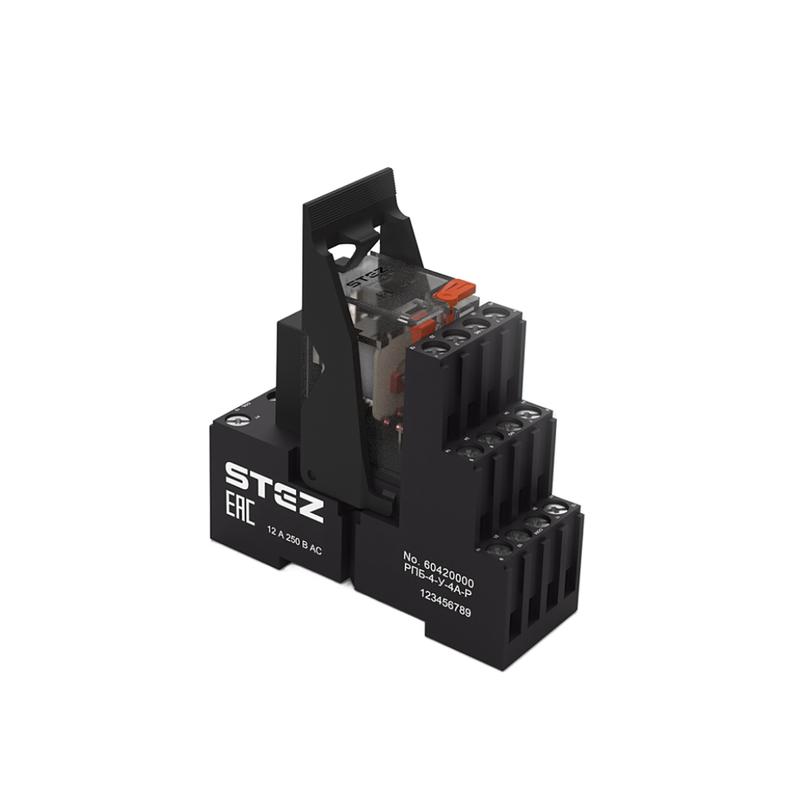 реле в сборе 230aс варистор 4 контакта рпм-4-230a-4av/s стэз 60410003 от BTSprom.by