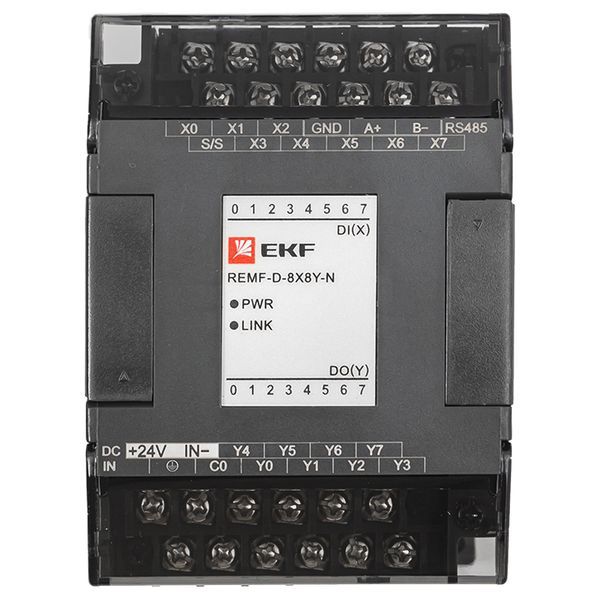  Модуль дискретного в/в REMF 8/8 N PRO-Logic EKF REMF-D-8X8Y-N фото в каталоге от BTSprom.by
