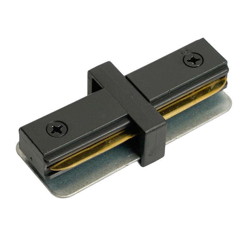 коннектор прямой для шинопровода черн. ld1020 для cab1007 feron 51898 от BTSprom.by