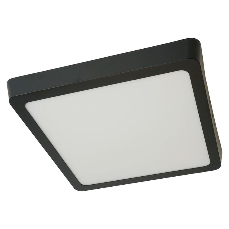 светильник светодиодный 18вт 1260лм бел. 4000к al505 с драйвером в комплекте черн. feron 51074 от BTSprom.by