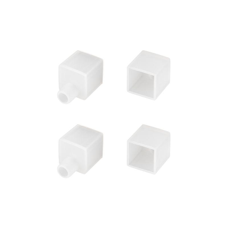 заглушка wph-flex-1212-top white с отверстием пластик arlight 040859 от BTSprom.by